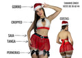 Mamãe Noel Fantasia de Natal Sexy Noelete