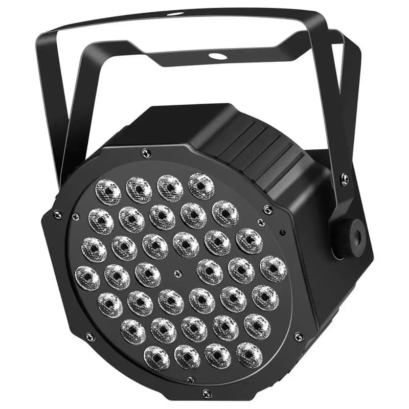 Canhão de Luz Led 36 Leds Coloridos